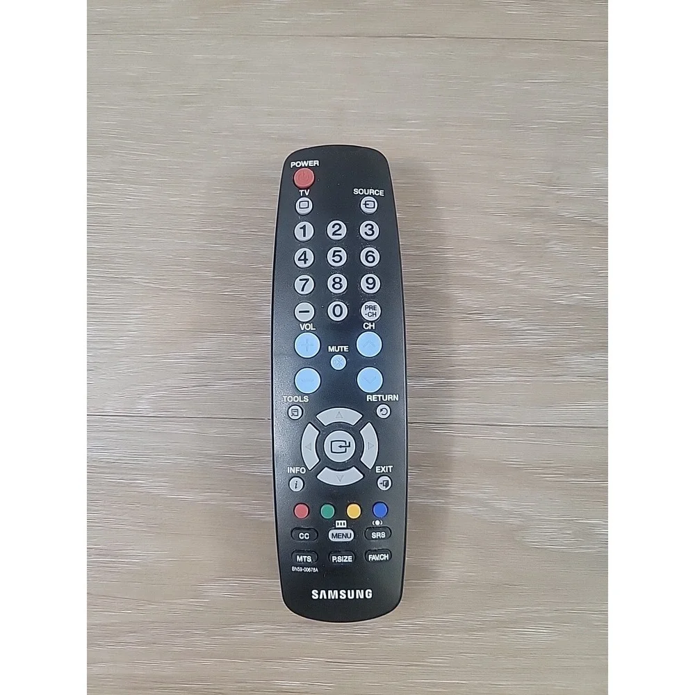 Samsung BN59-00678A Remote Control For LCD TV LN26A450 LN26A450C1 T240HD- B1R1